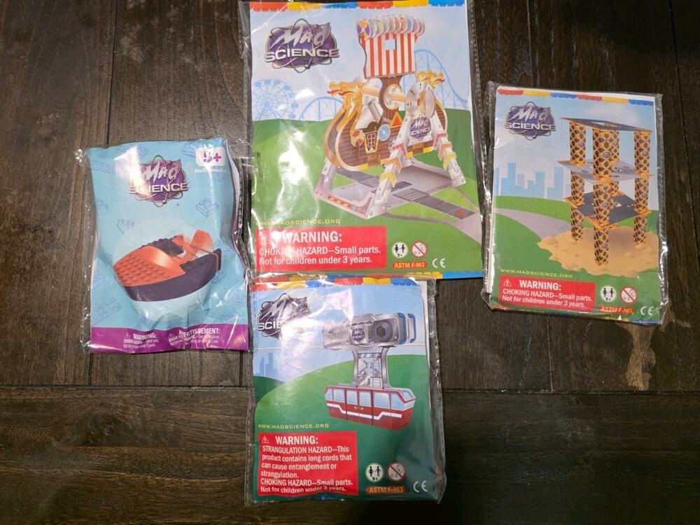 Mad Science Stem Build Kits for Kids Stem Science Kits Ages 5+ STEM Activities 4